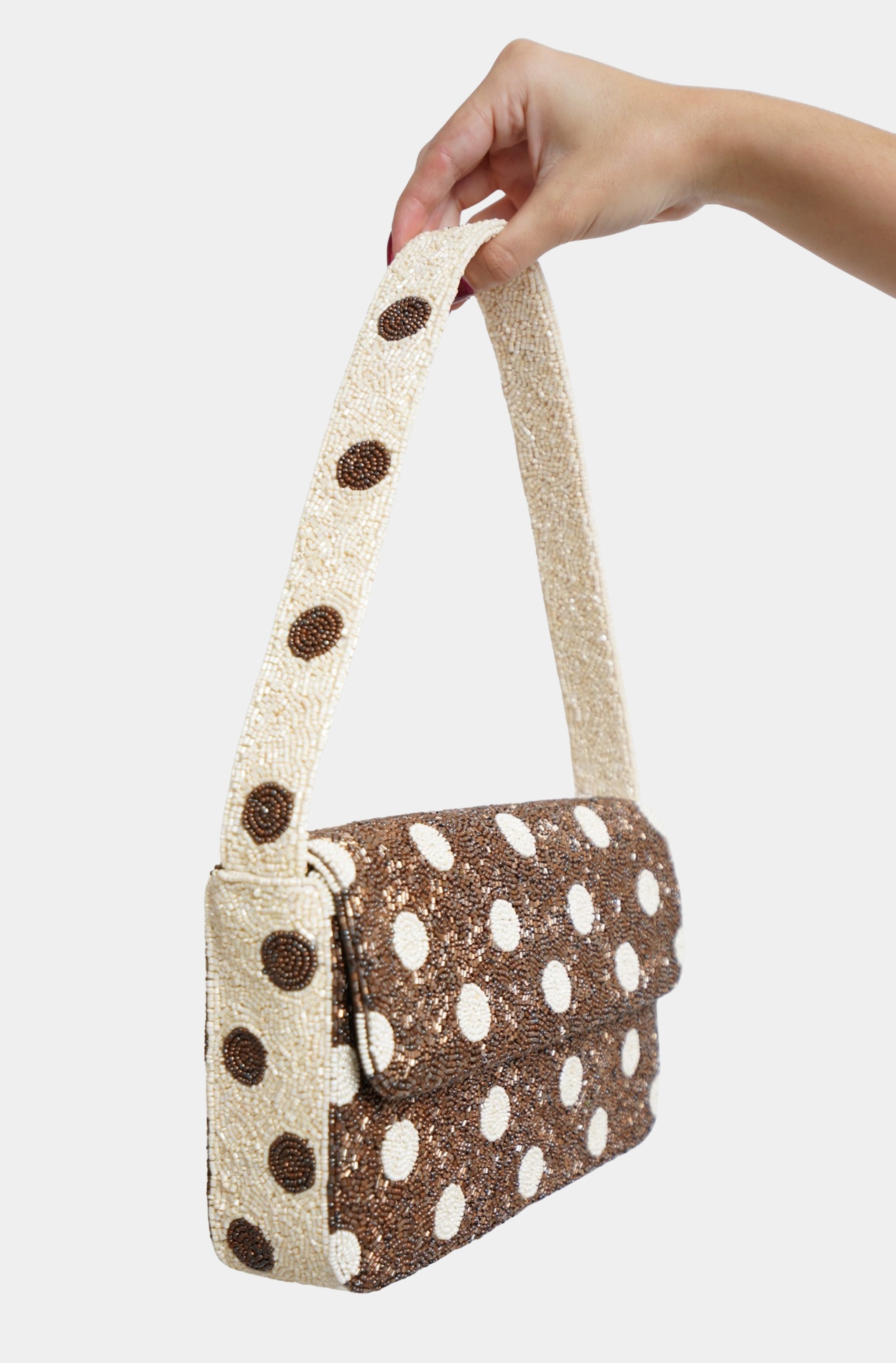 Polka Dot Rectangle Bag