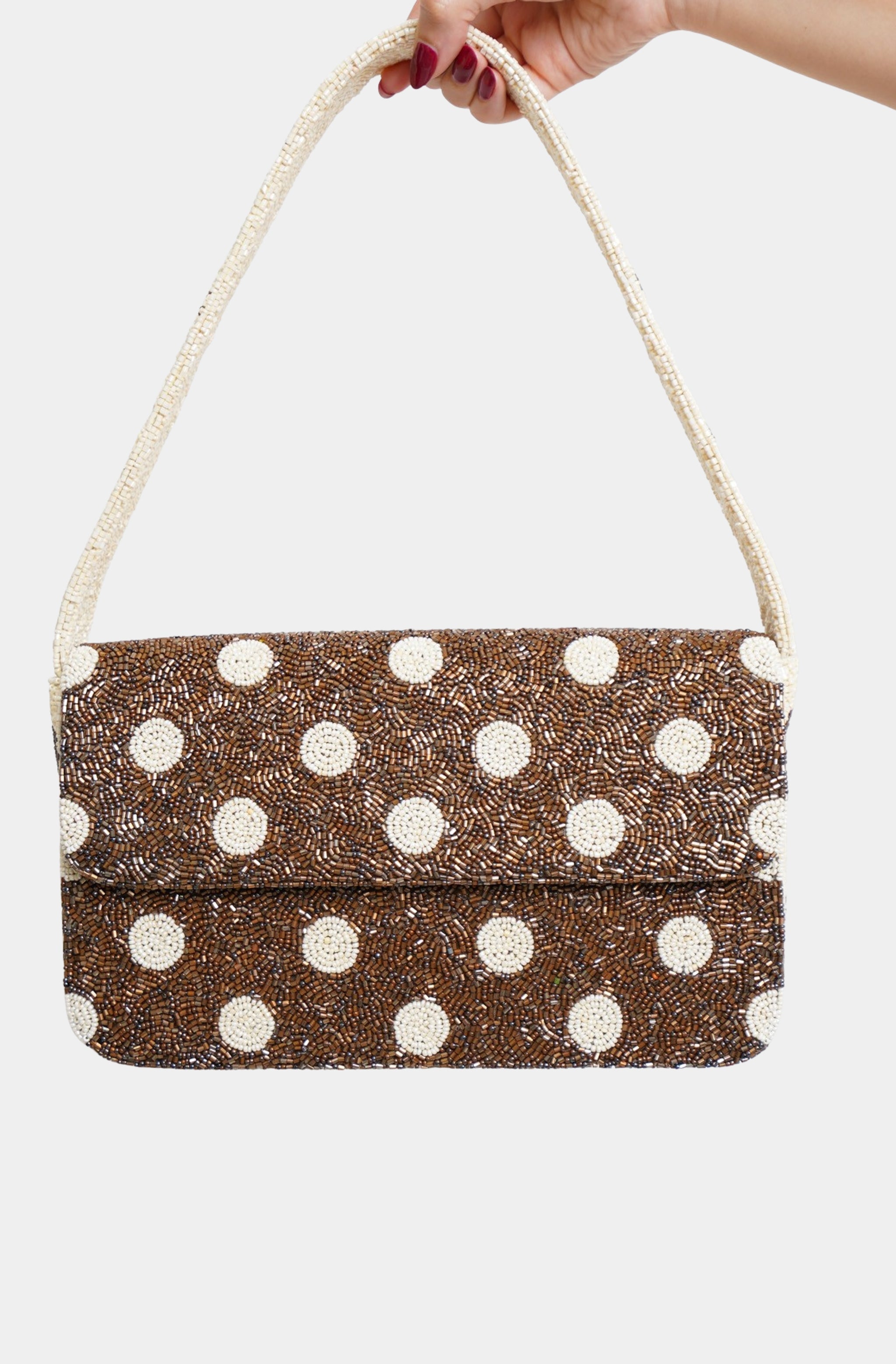 Polka Dot Rectangle Bag