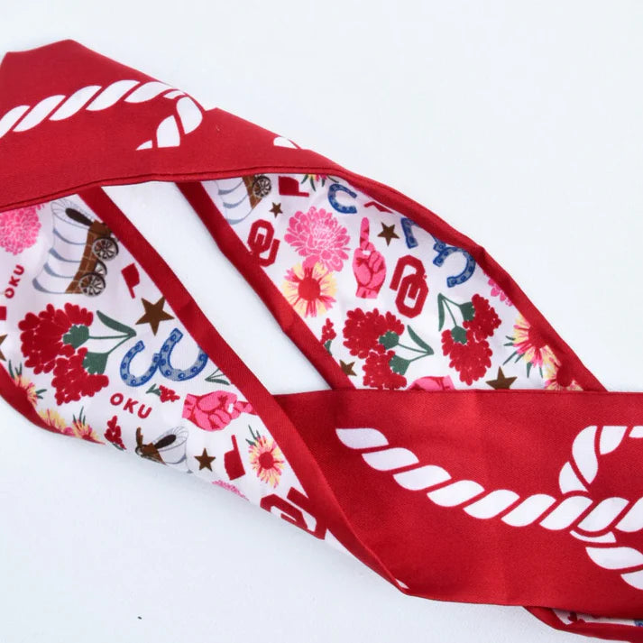 Oklahoma Sooners Twilly Scarf