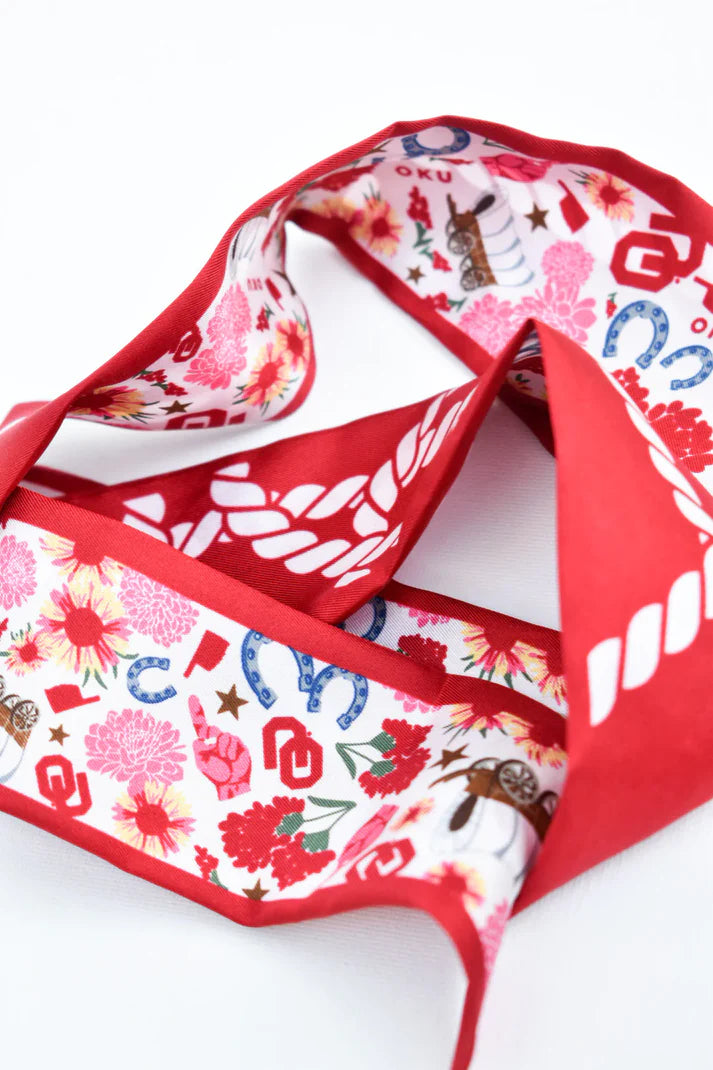 Oklahoma Sooners Twilly Scarf