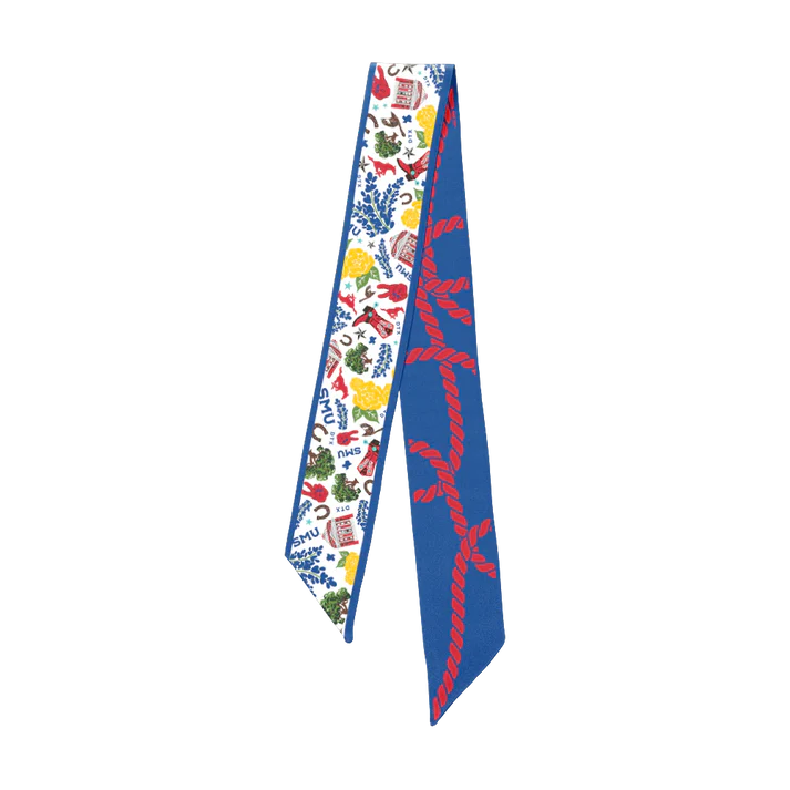 SMU Mustangs Twilly Scarf