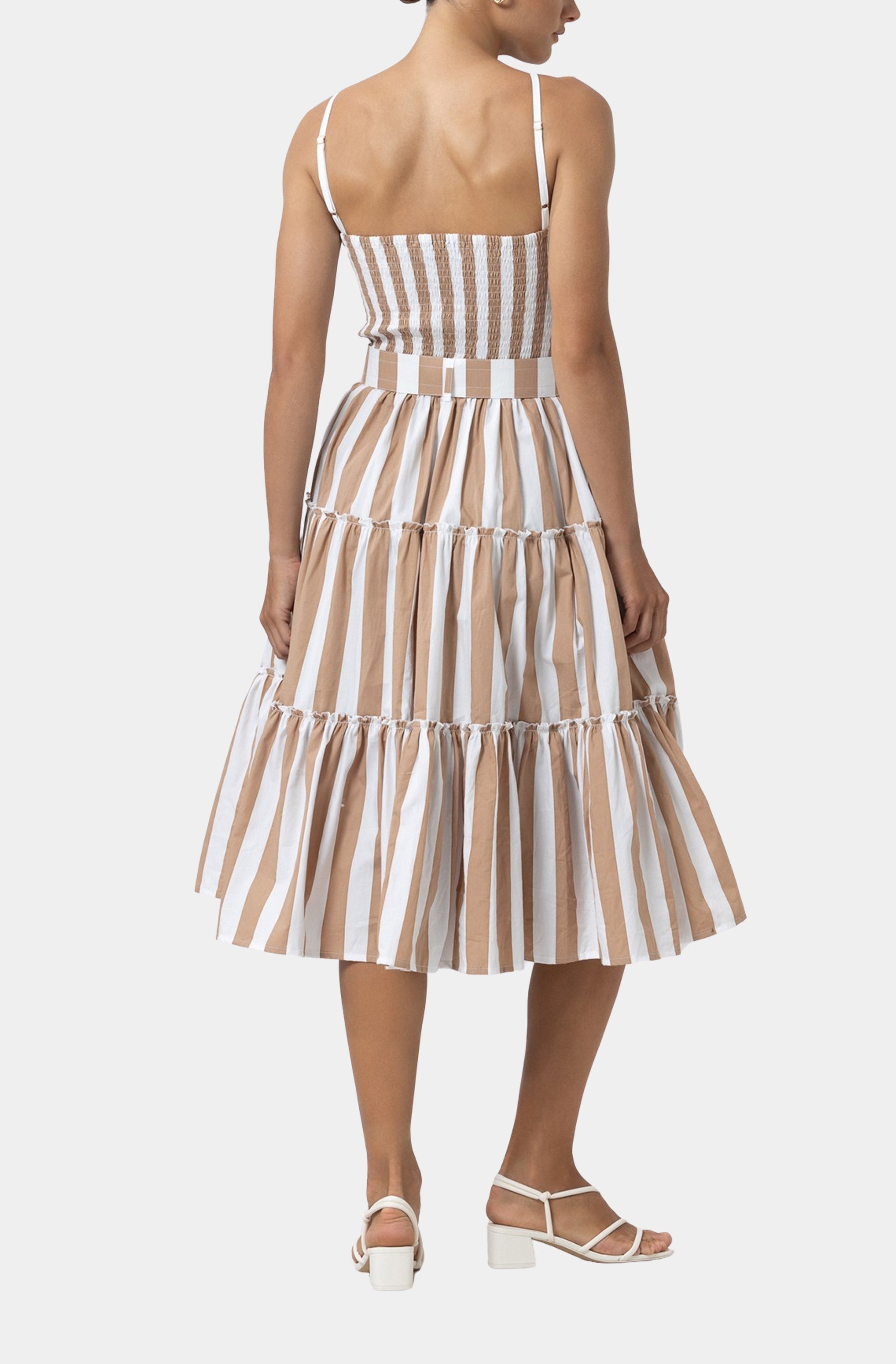Arlen Poplin Midi Dress