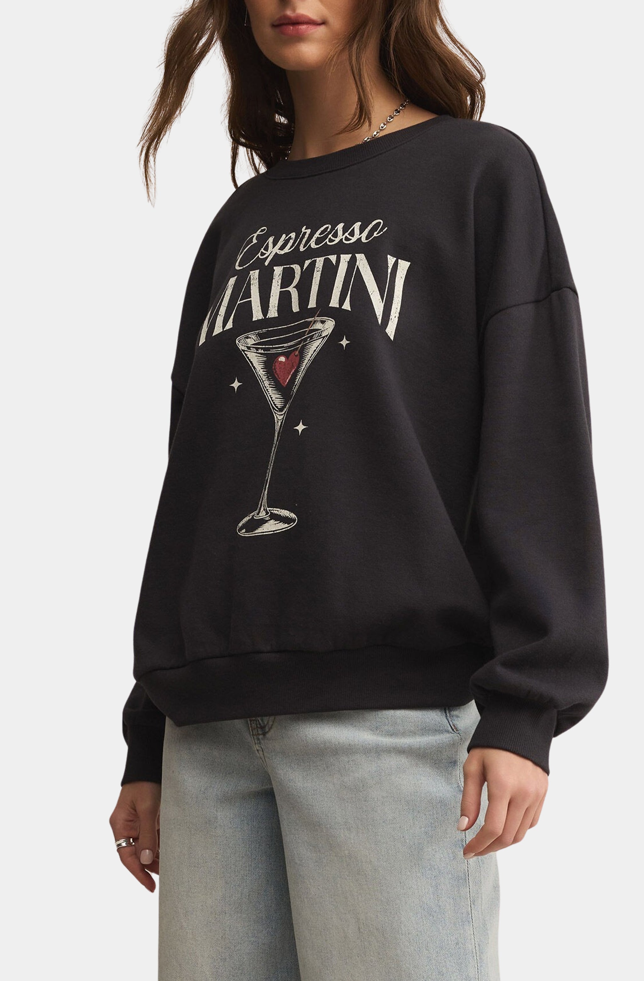 Oversized Martini Sweatshirt