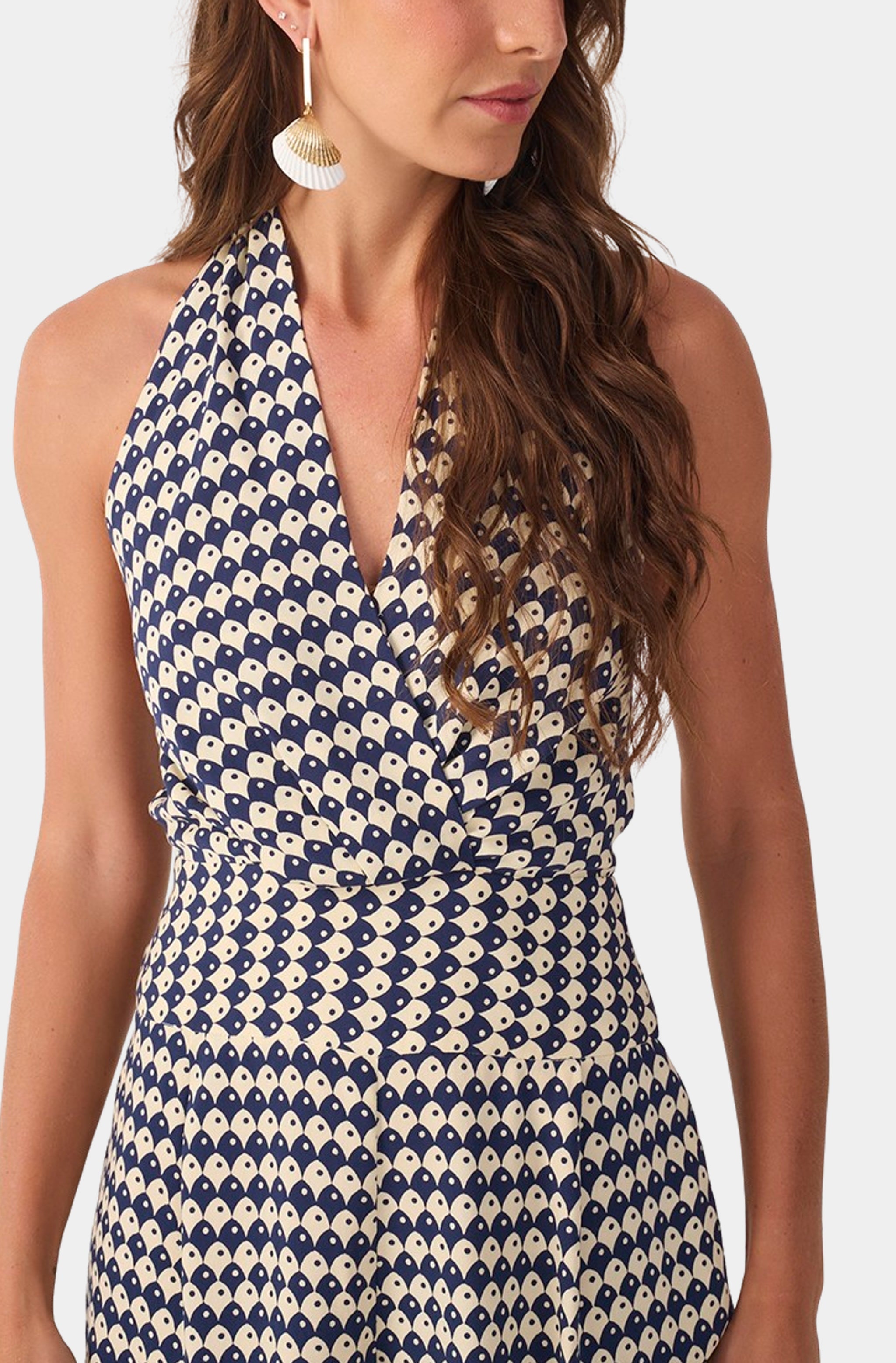 Halter Neck Romper