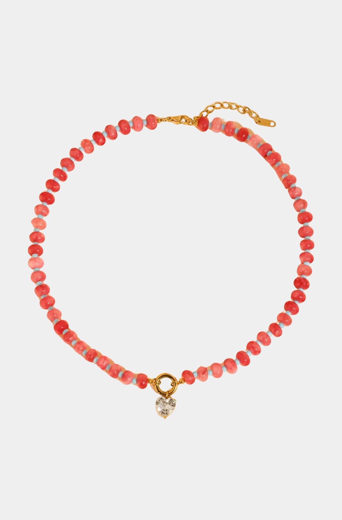 Annecy Boho Beaded CZ Necklace