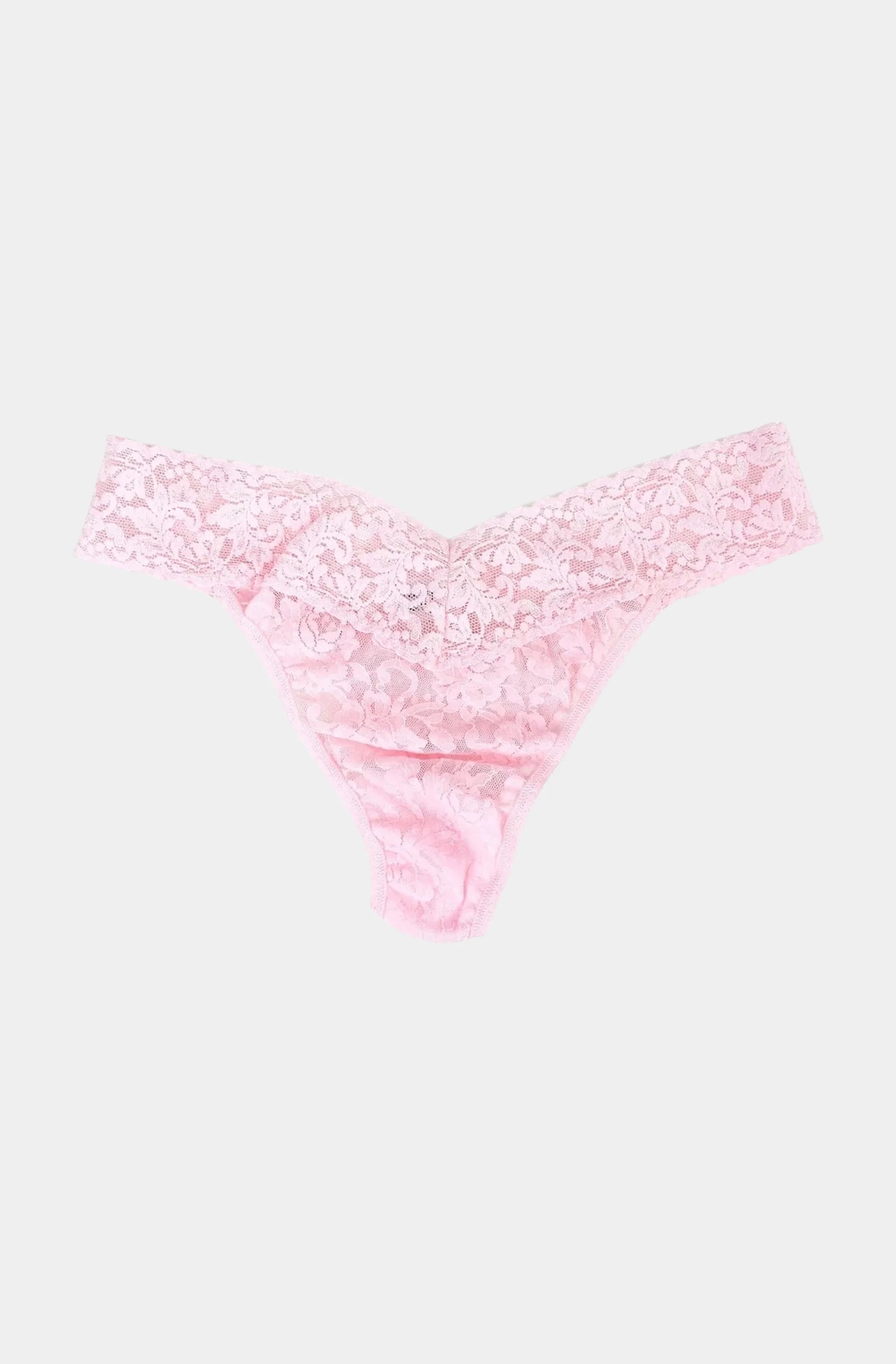 Signature Lace Original Rise Thong