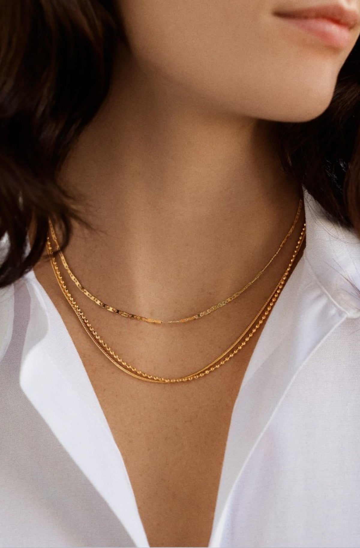 Anita Water Resistant Necklace Set