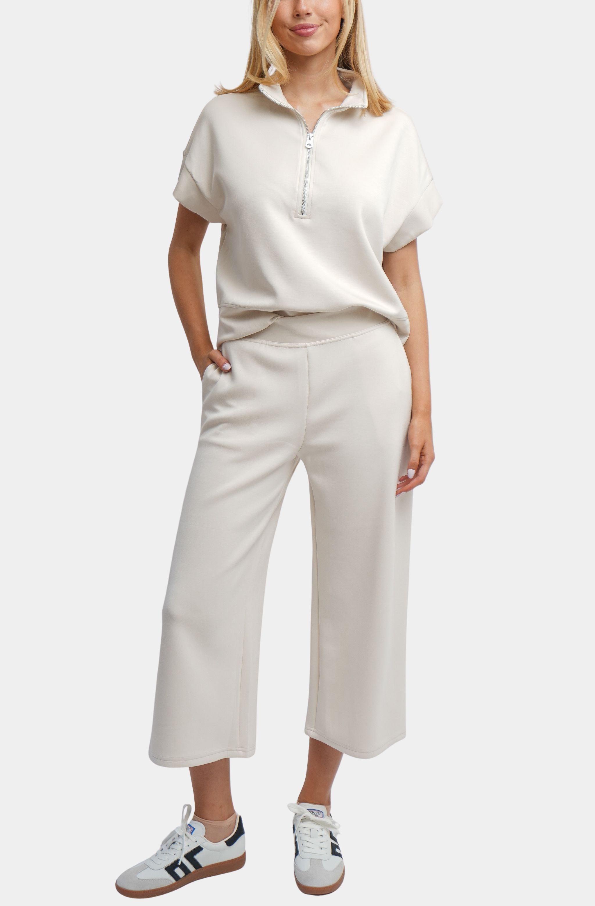 The Half Zip Top
