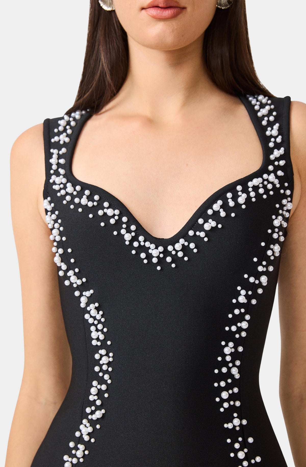 Natasia Pearl Mini Dress