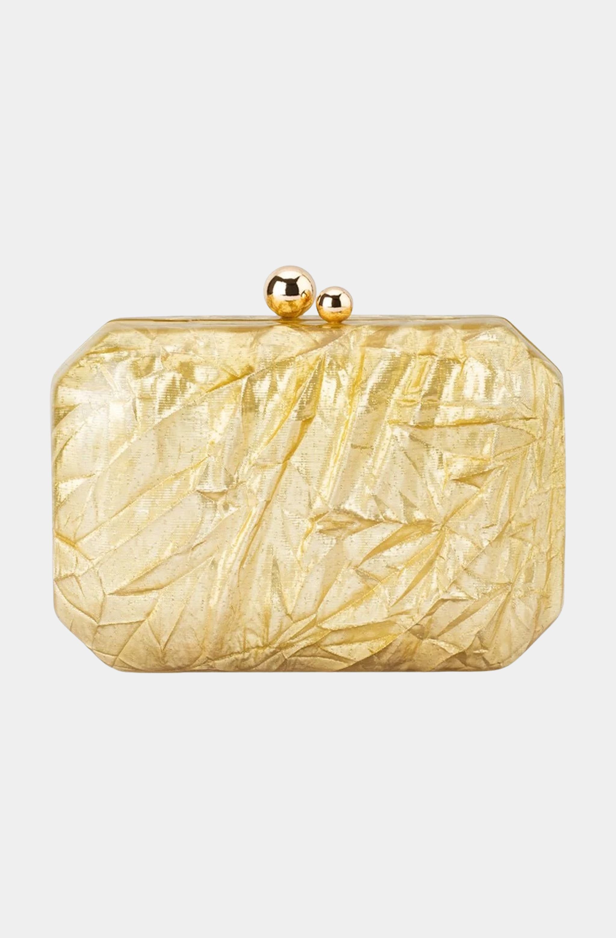 Mateo Metallic Clutch