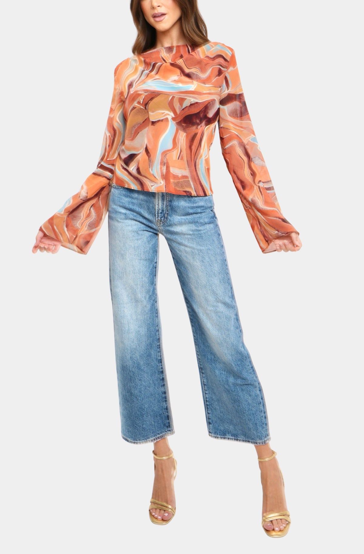 PRE-ORDER Hemline Exclusive Luciana Top