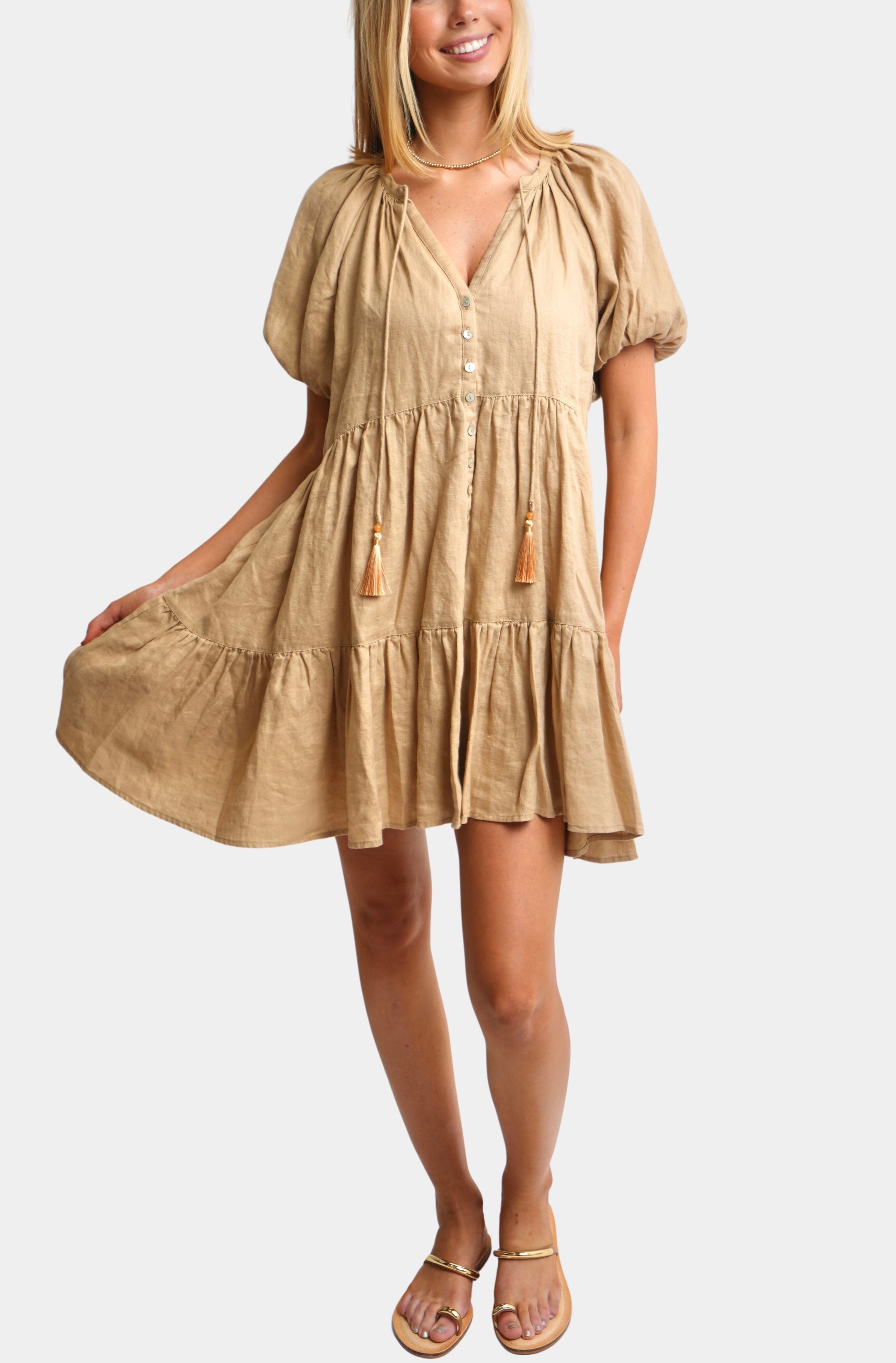 Sunflower Short Dress